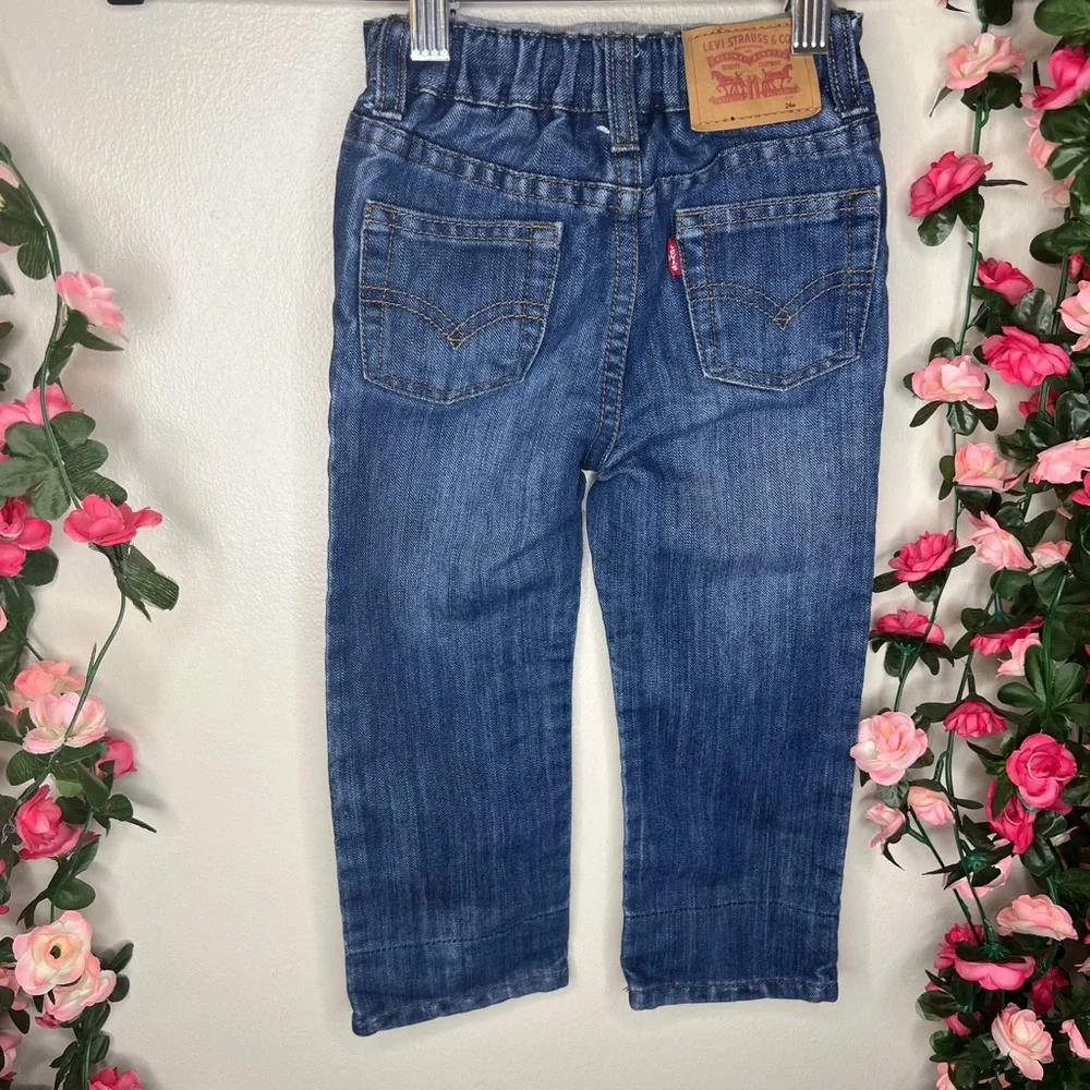 Levi’s 514 Straight Leg Jeans Toddlers 24 Months Casual Denim Walking Co…